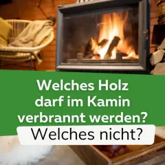 Gemütliches Kaminfeuer mit brennendem Holz. Eibenholz verbrennen ist nicht ratsam. Welches Holz darf im Kamin verbrannt werden?