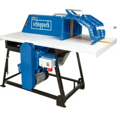 Scheppach-Rolltischsäge mit 700 mm Sägeblatt, ideal für präzise Holzarbeiten.