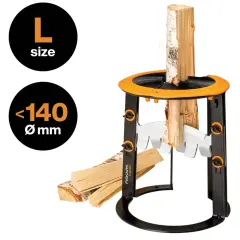 Holzspalter von Fiskars, einem führenden holzspalter hersteller. Für Holz bis 140 mm Durchmesser.
