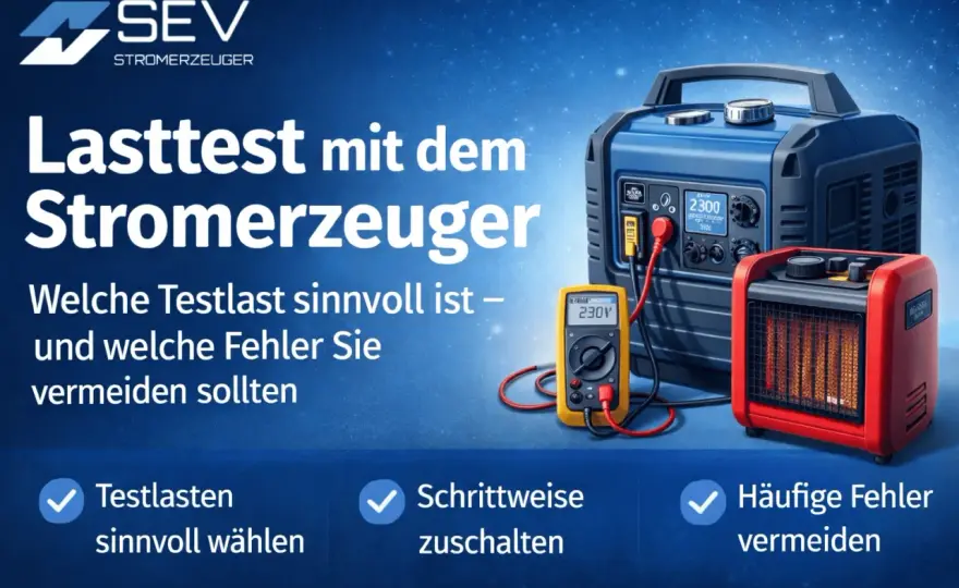 5-kW-Stromerzeuger richtig auswählen und sicher betreiben