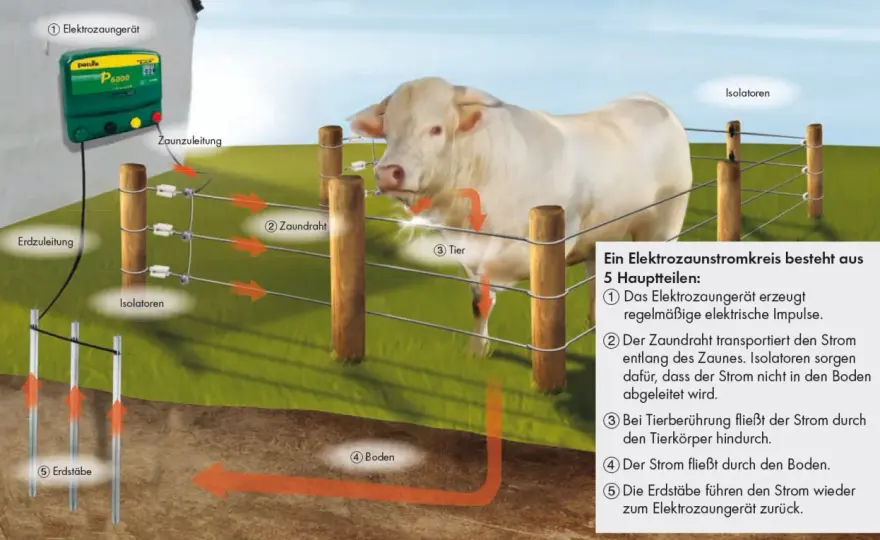 Wie viel Strom verbraucht ein Weidezaungerät?