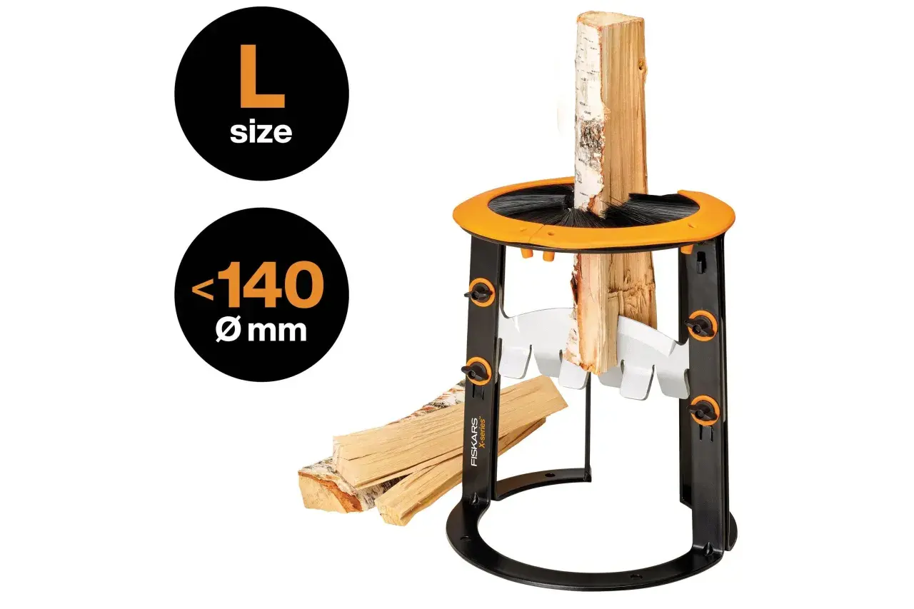 Holzspalter von Fiskars, einem führenden holzspalter hersteller. Für Holz bis 140 mm Durchmesser.